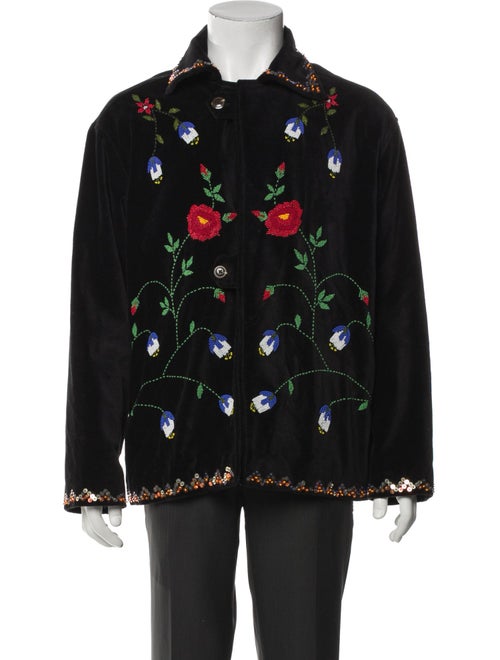 BODE Printed Peacoat