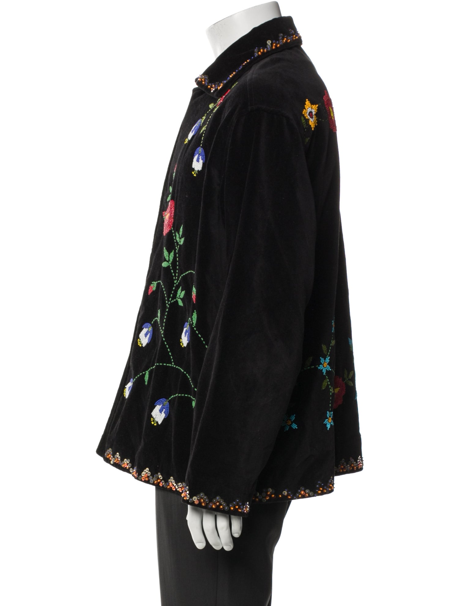 BODE Printed Peacoat