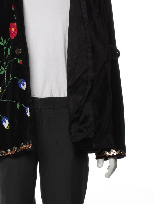 BODE Printed Peacoat