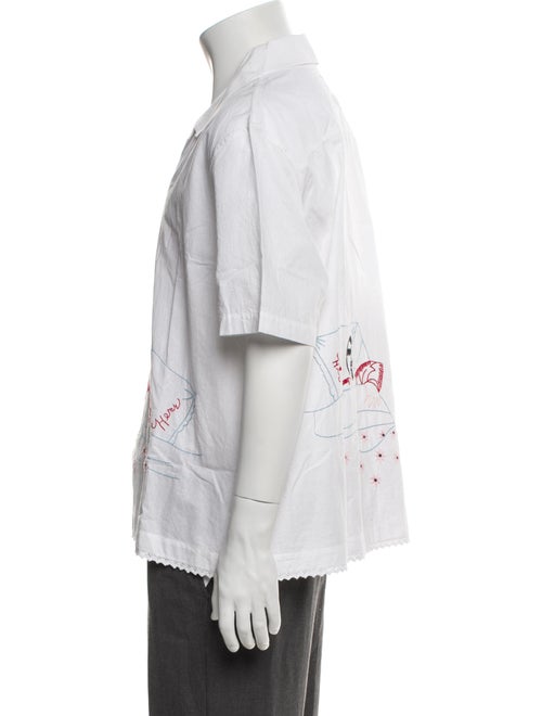 BODE Graphic Print Short Sleeve Shirt