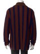 BODE Striped Turtleneck Polo Sweater