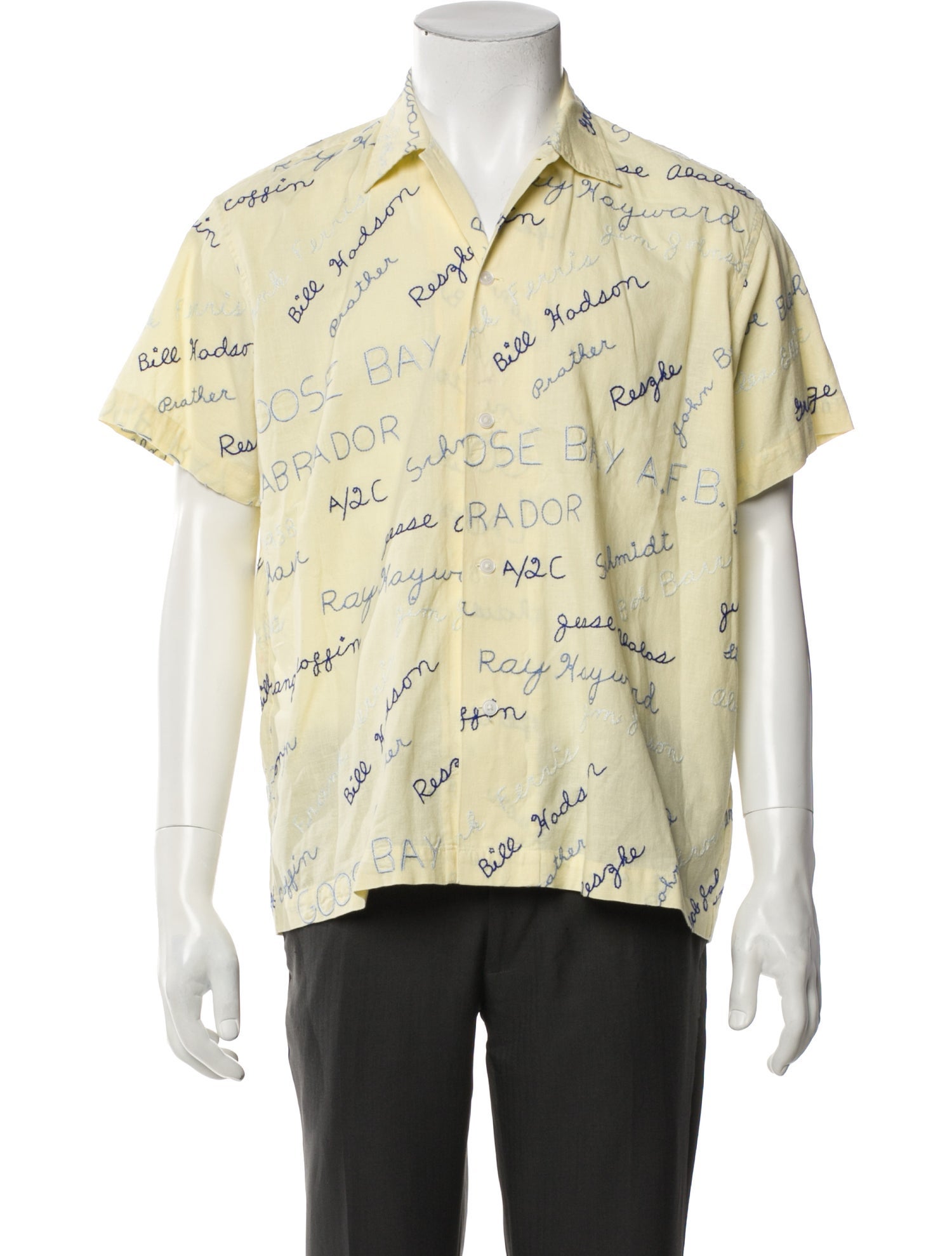 BODE Printed Short Sleeve Shirt