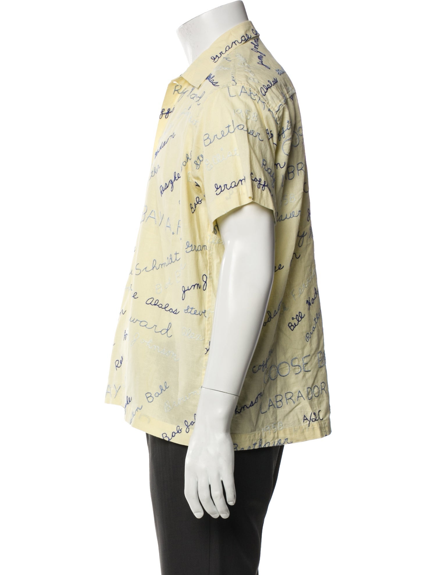 BODE Printed Short Sleeve Shirt