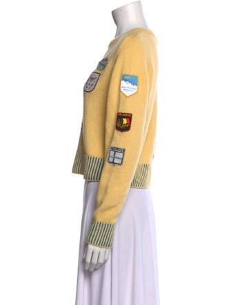 BODE Baby Alpaca Graphic Print Sweater