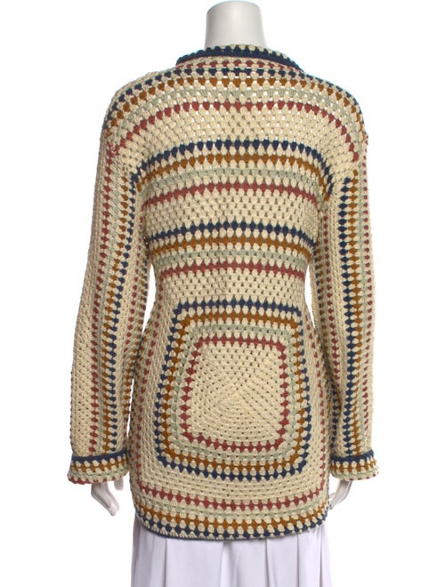 BODE Striped Scoop Neck Sweater