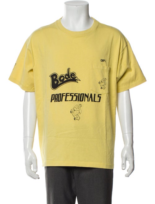 BODE Graphic Print Short Sleeve Shirt