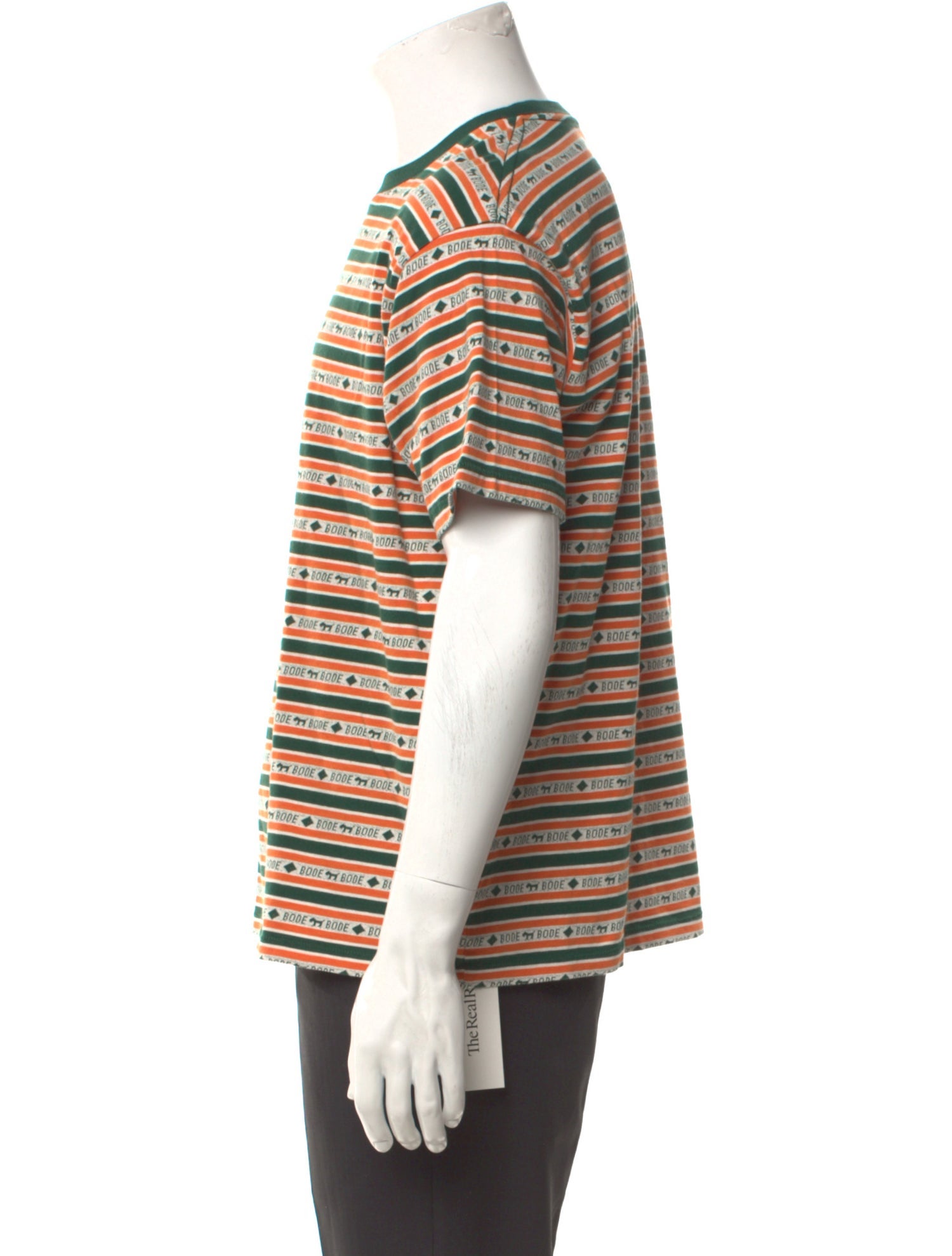 BODE Striped Crew Neck T-Shirt