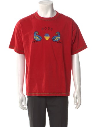 BODE Graphic Print Crew Neck T-Shirt