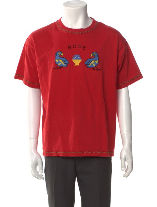BODE Graphic Print Crew Neck T-Shirt