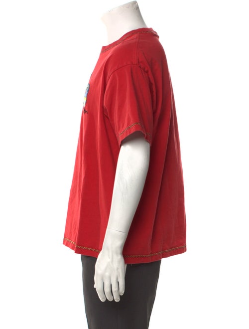 BODE Graphic Print Crew Neck T-Shirt