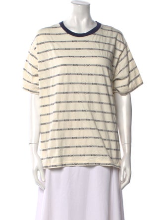 BODE Striped Crew Neck T-Shirt