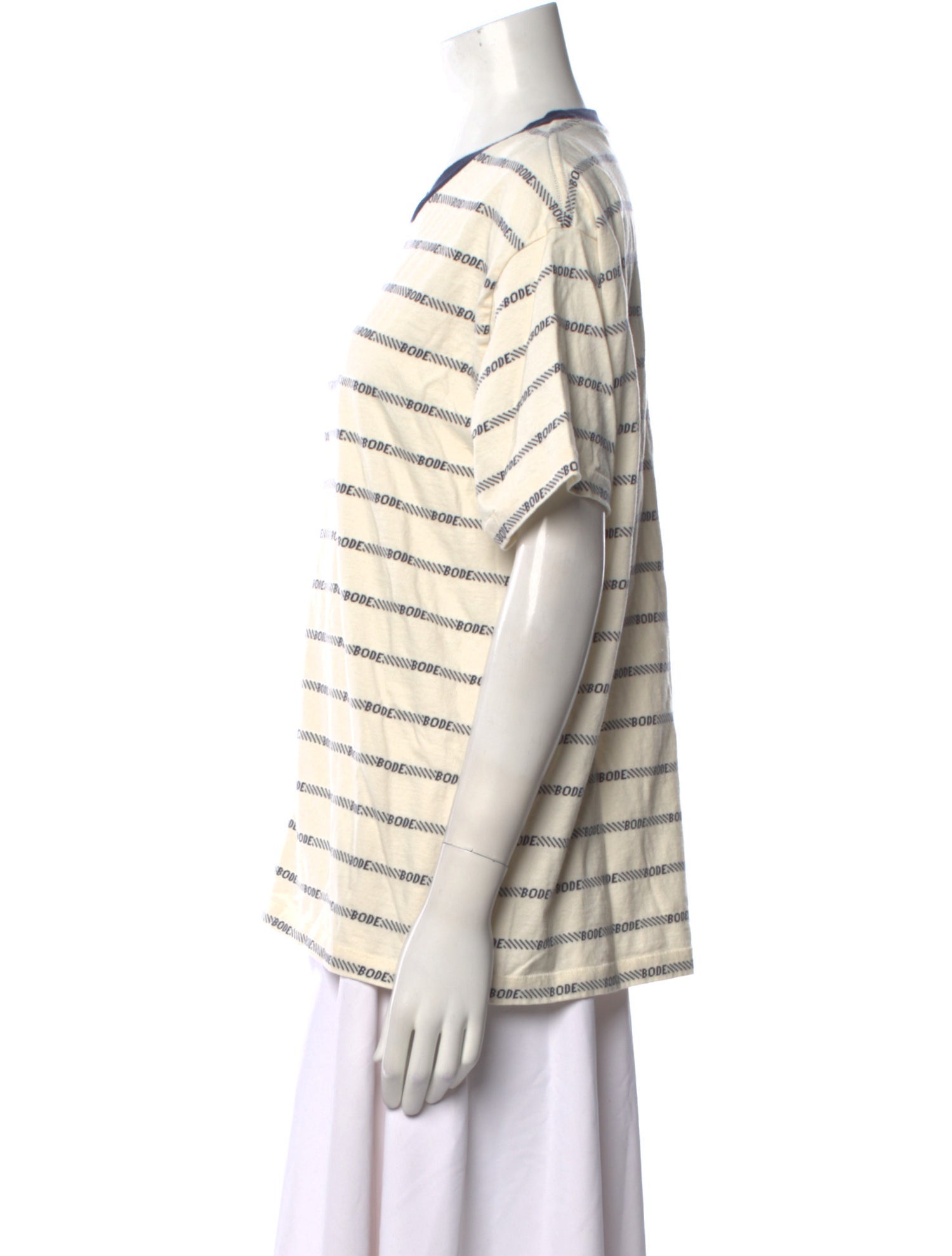 BODE Striped Crew Neck T-Shirt