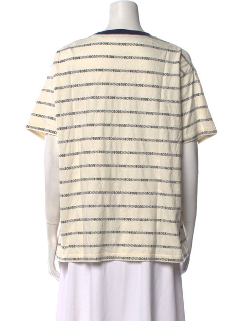 BODE Striped Crew Neck T-Shirt