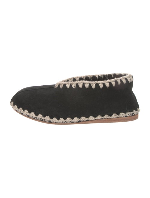 BODE Suede Colorblock Pattern Espadrilles