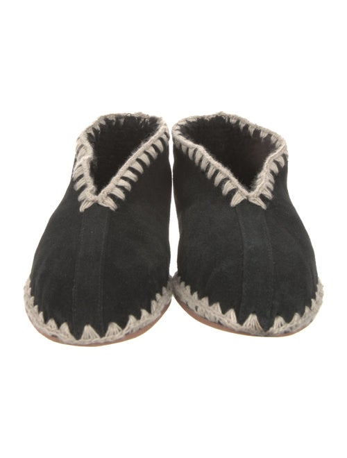 BODE Suede Colorblock Pattern Espadrilles