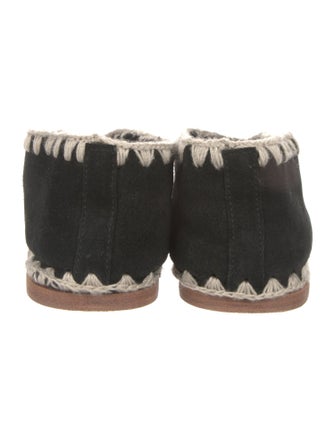 BODE Suede Colorblock Pattern Espadrilles