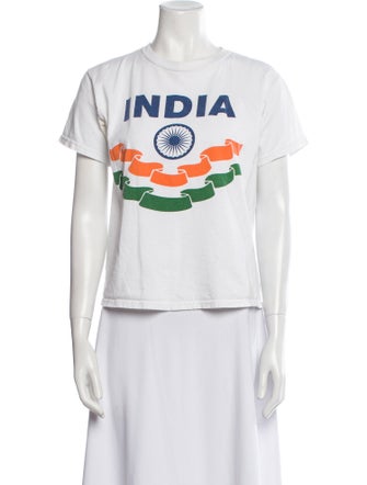 BODE Graphic Print Crew Neck T-Shirt