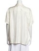 BODE Silk Short Sleeve Blouse
