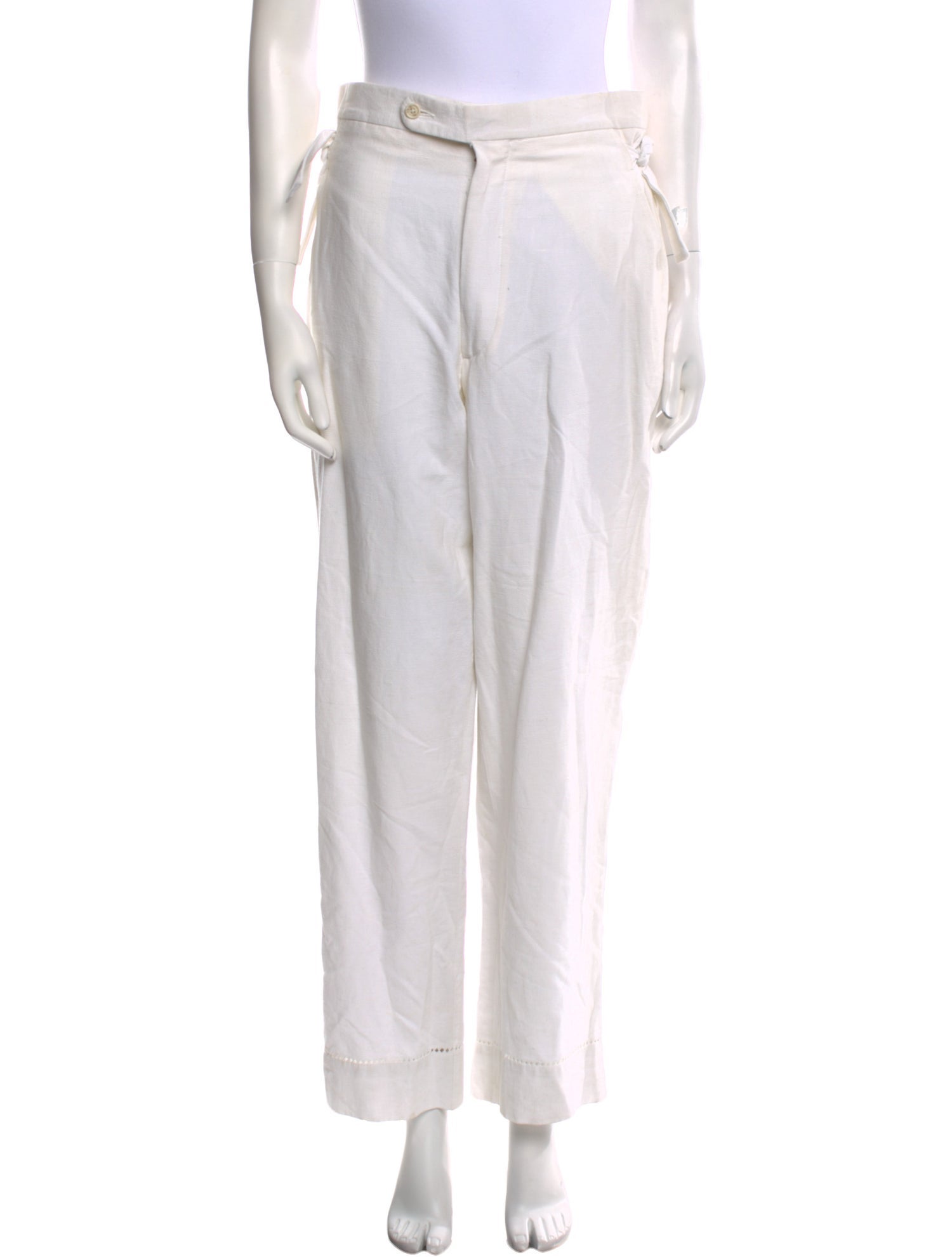 BODE Linen Straight Leg Pants