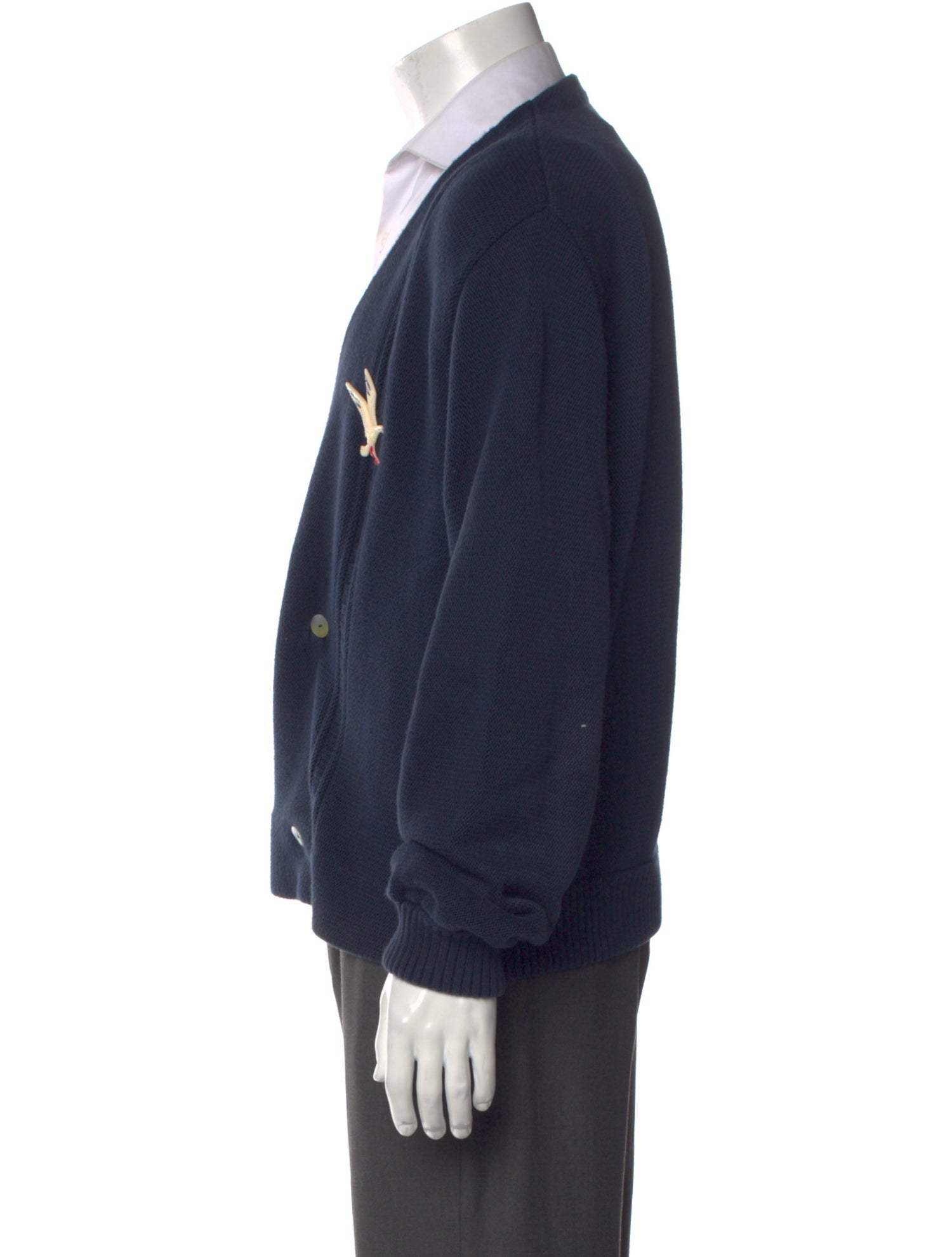 BODE V-Neck Long Sleeve Cardigan