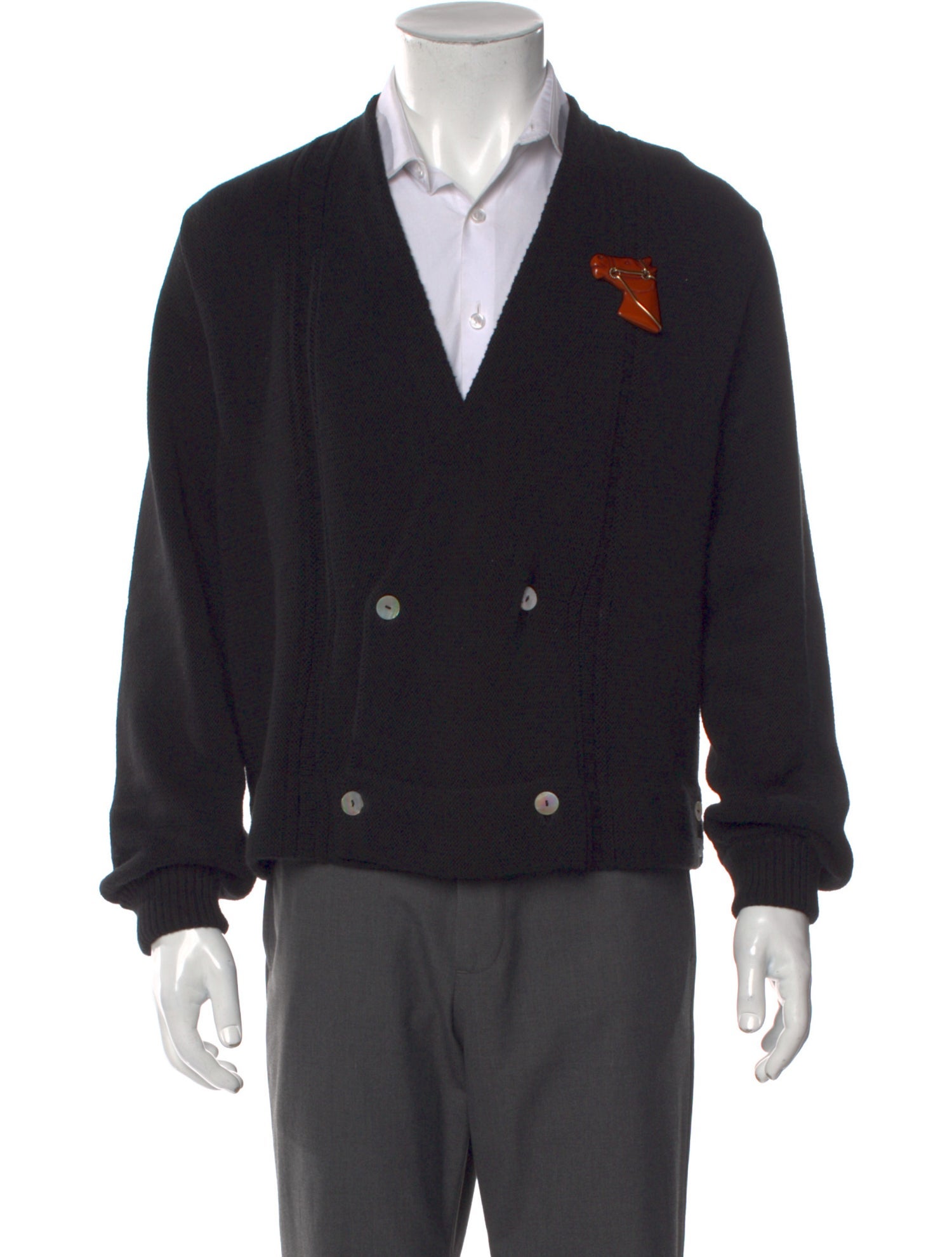 BODE V-Neck Long Sleeve Cardigan