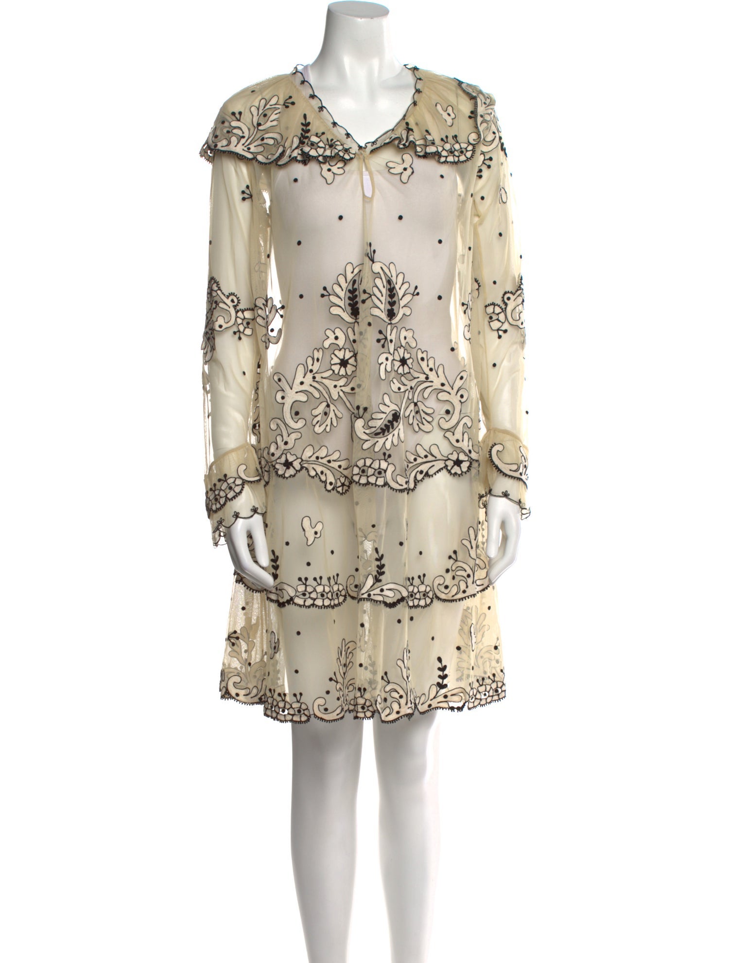 BODE Paisley Print Mini Dress w/ Tags