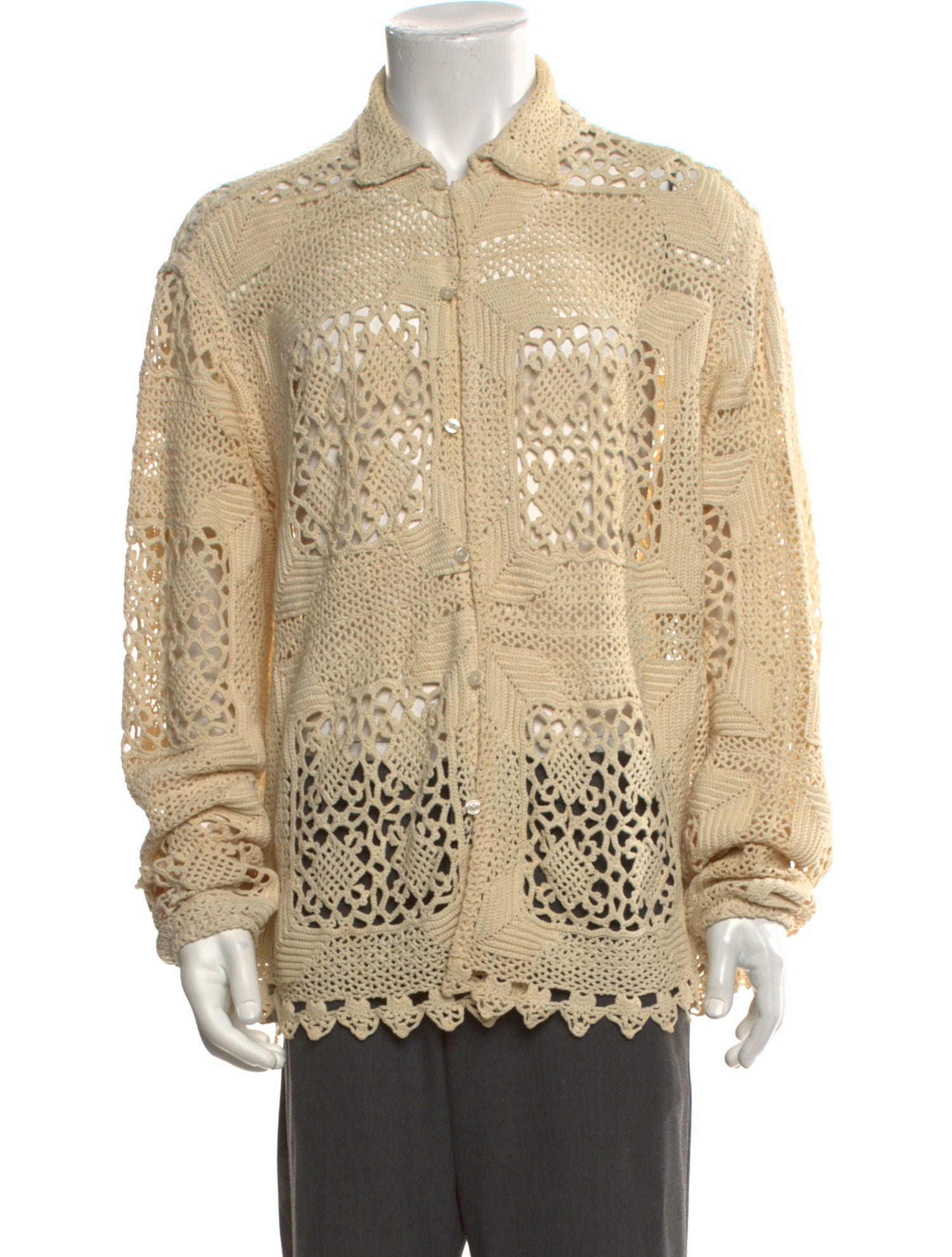 BODE Mock Neck Long Sleeve Cardigan