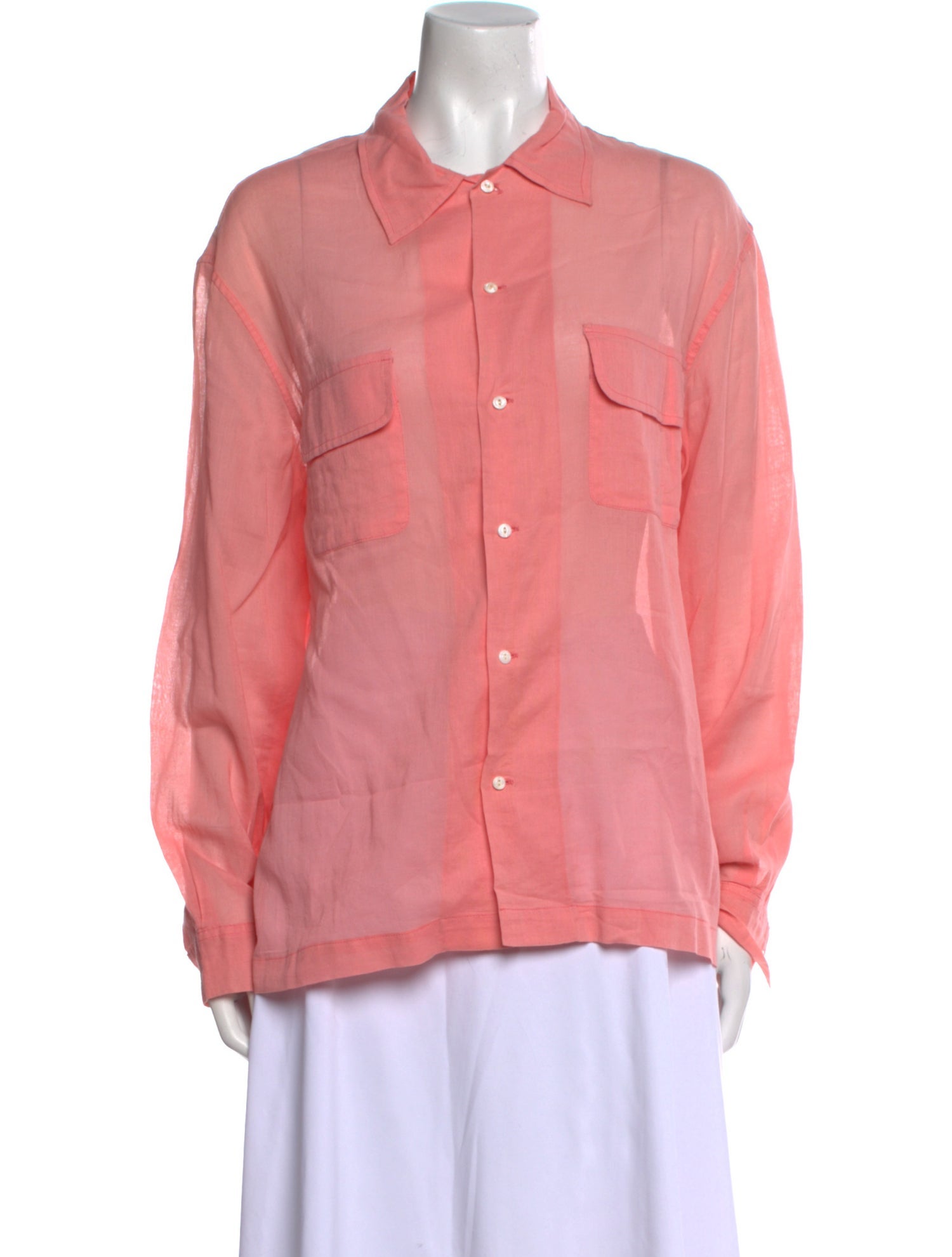 BODE Long Sleeve Button-Up Top