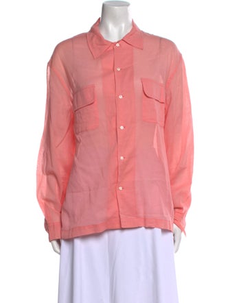 BODE Long Sleeve Button-Up Top