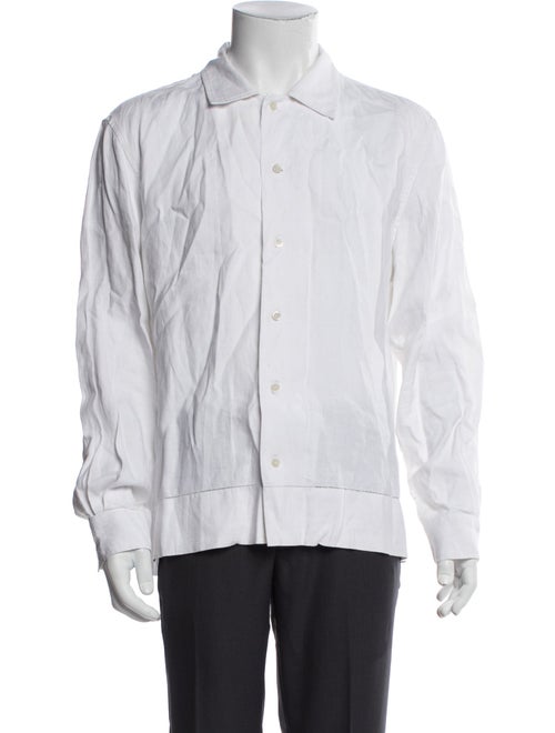 BODE Linen Long Sleeve Shirt
