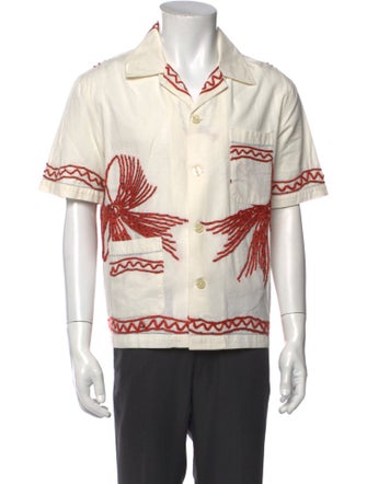 BODE Printed Short Sleeve Shirt