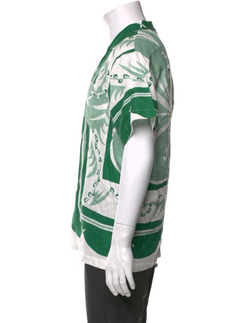 BODE Linen Printed Shirt