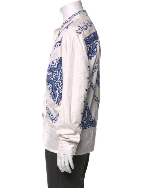 BODE Printed Long Sleeve Shirt