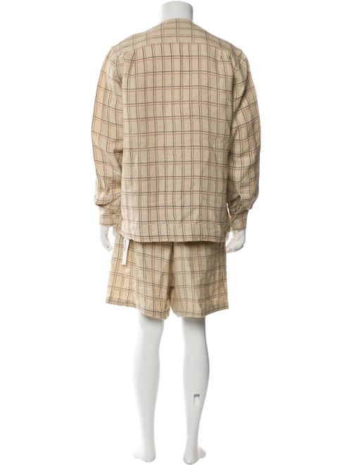 BODE Linen Plaid Print Boxers