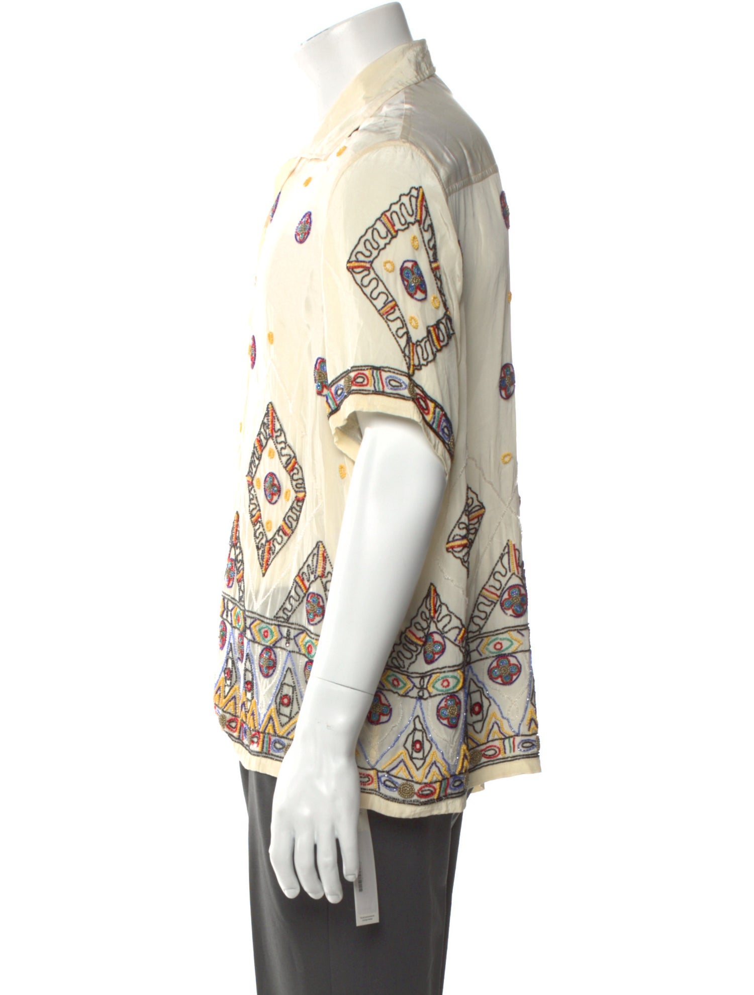 BODE Printed Short Sleeve Shirt