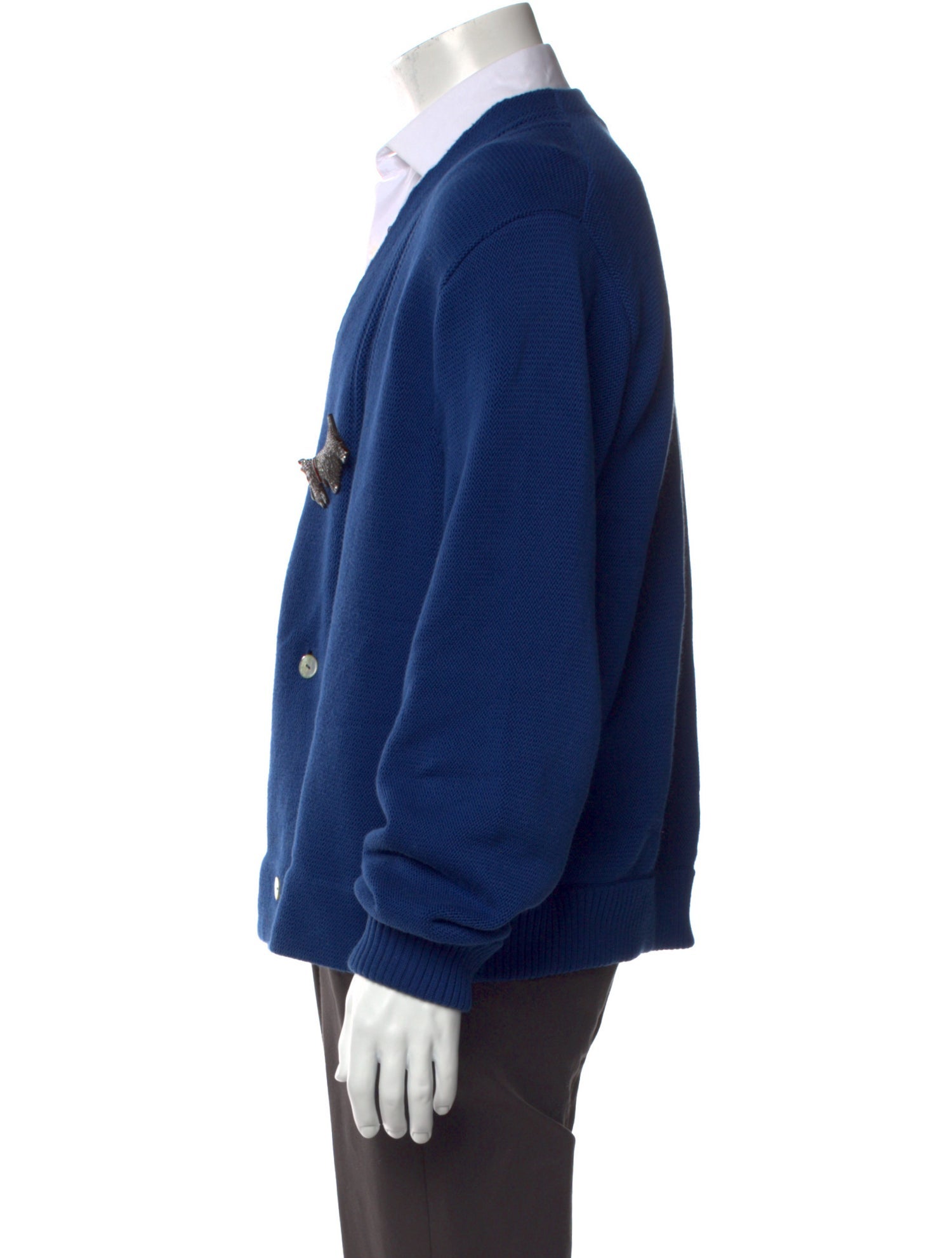 BODE V-Neck Long Sleeve Cardigan