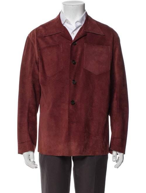 BODE Leather Long Sleeve Shirt