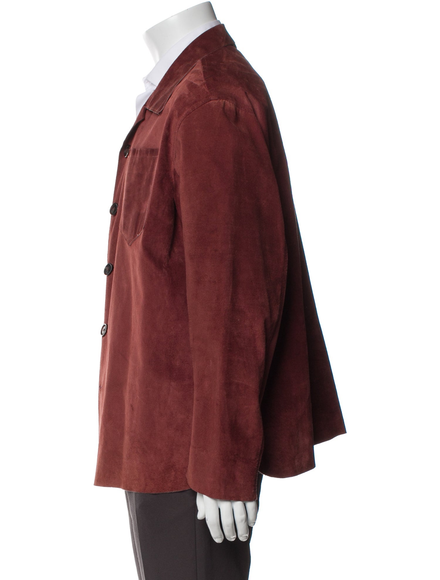 BODE Leather Long Sleeve Shirt