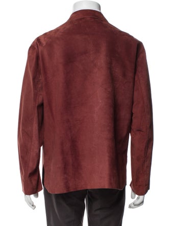 BODE Leather Long Sleeve Shirt