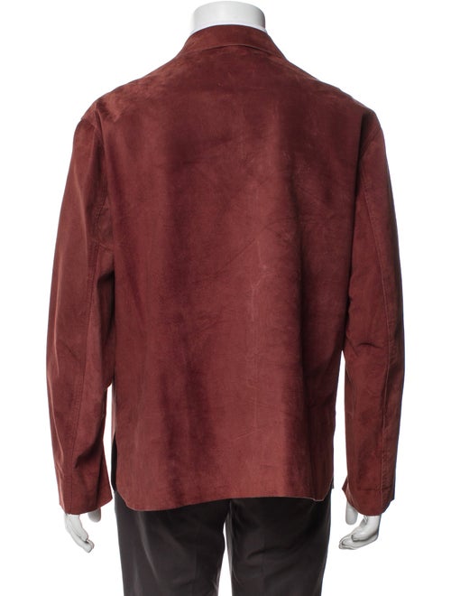 BODE Leather Long Sleeve Shirt