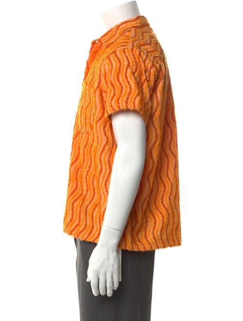 BODE Striped Short Sleeve Shirt