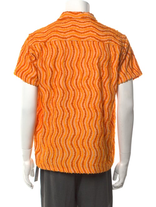 BODE Striped Short Sleeve Shirt