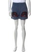 BODE Printed Denim Shorts
