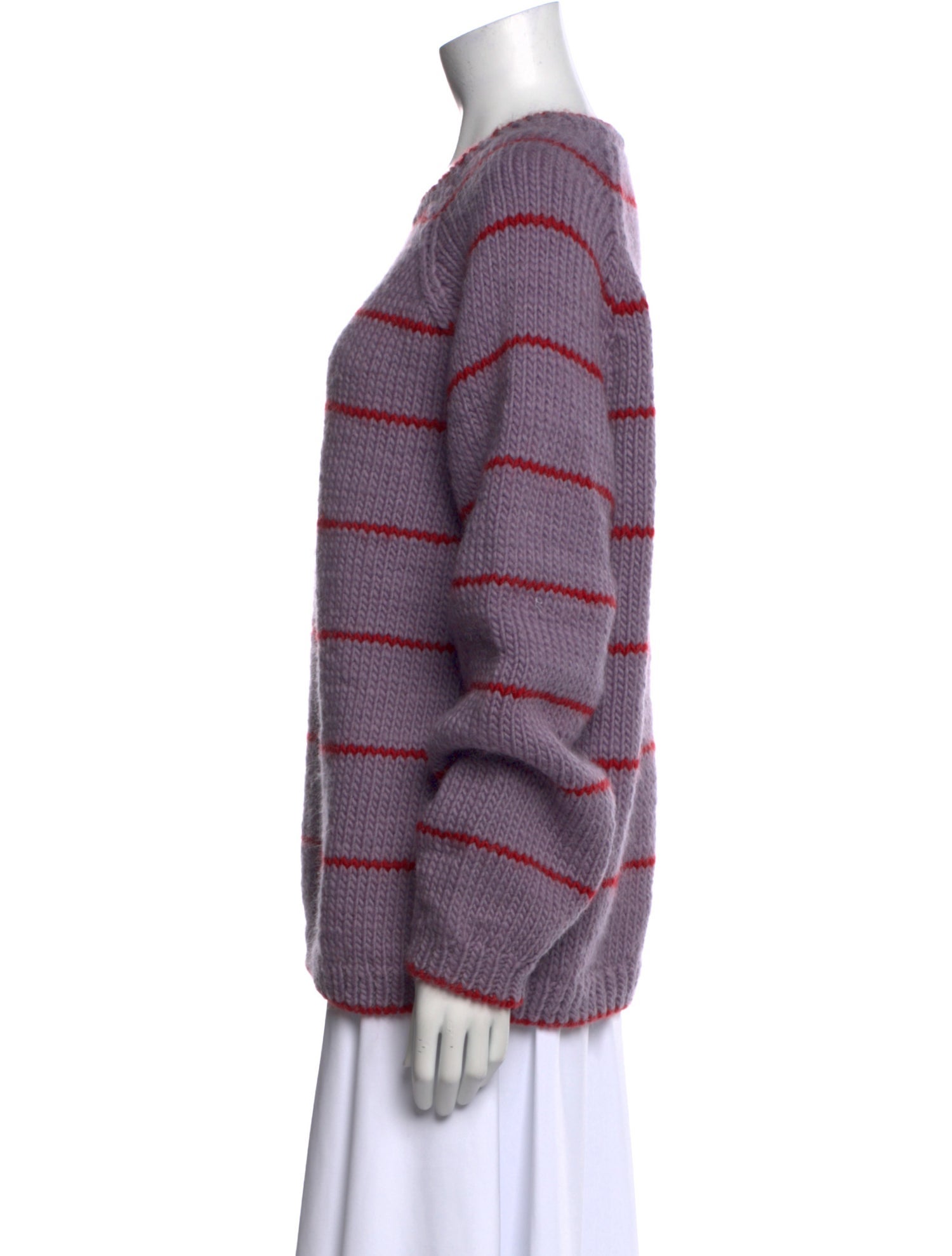 BODE Alpaca Striped Sweater