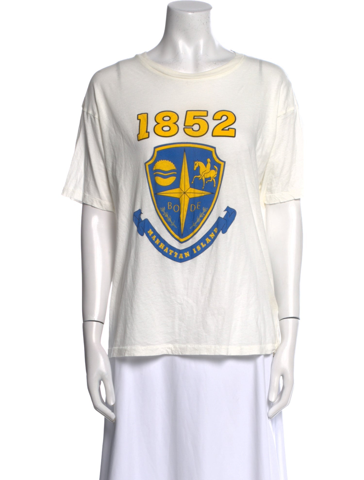 BODE Graphic Print Crew Neck T-Shirt