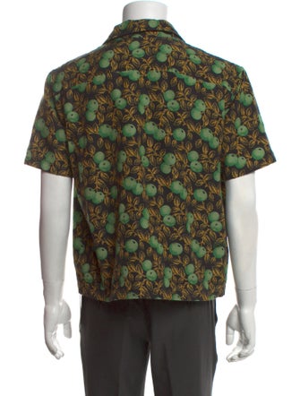 BODE Floral Print Short Sleeve Shirt