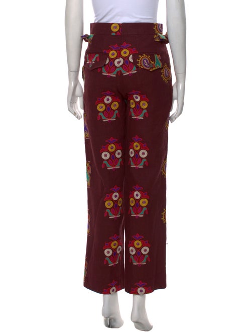 BODE Linen Wide Leg Pants