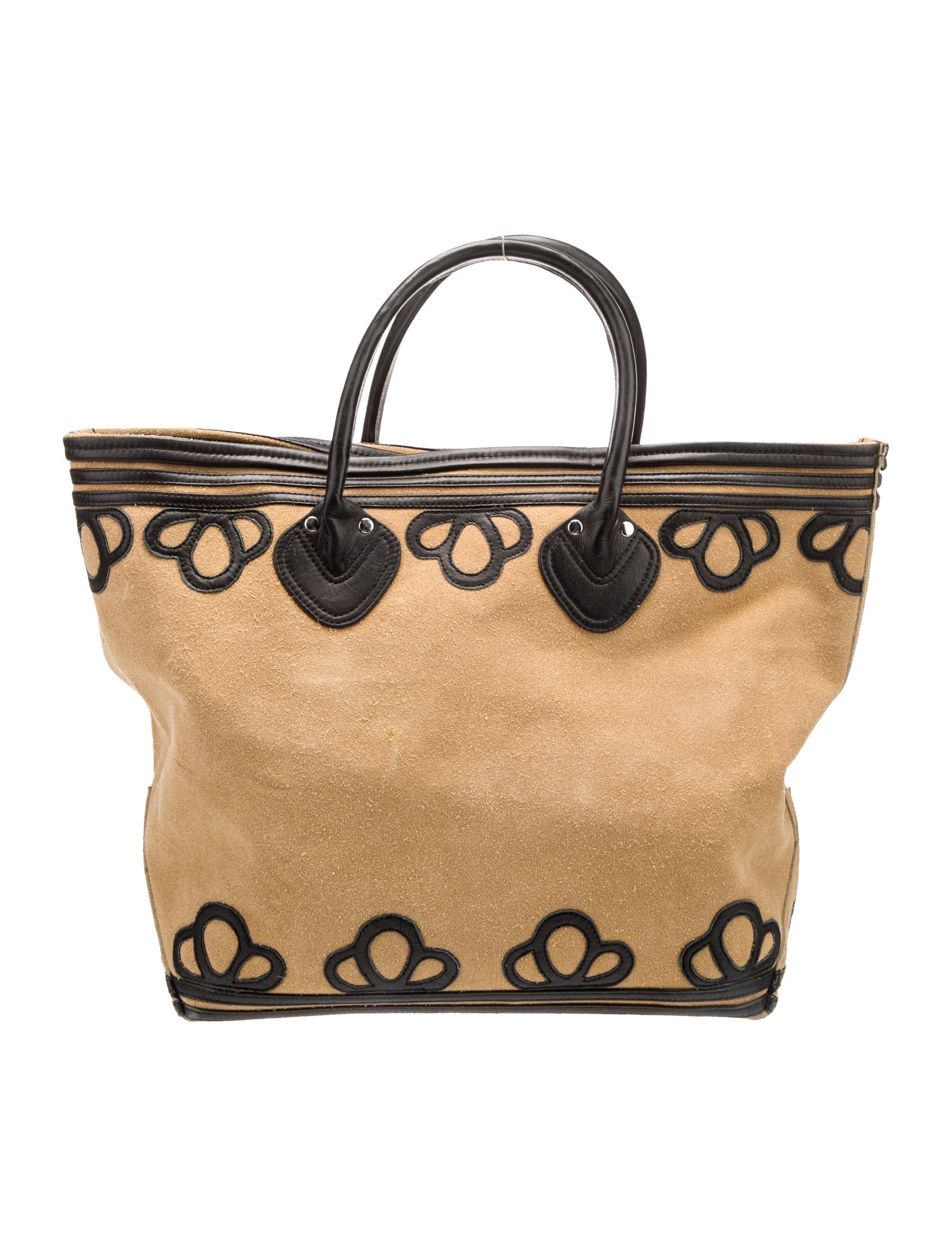 BODE Suede Top Handle Bag