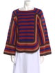 BODE Merino Wool Striped Sweater