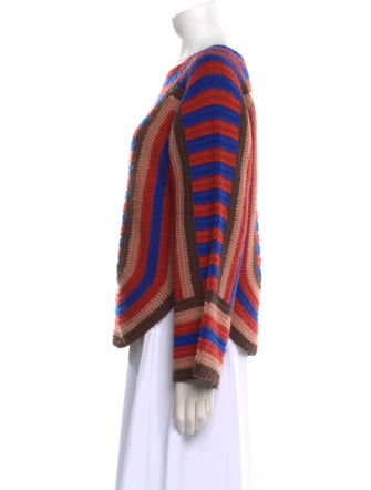 BODE Merino Wool Striped Sweater